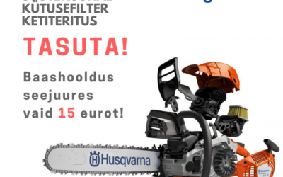 Süüteküünal, kütusefilter ja ketiteritus TASUTA!