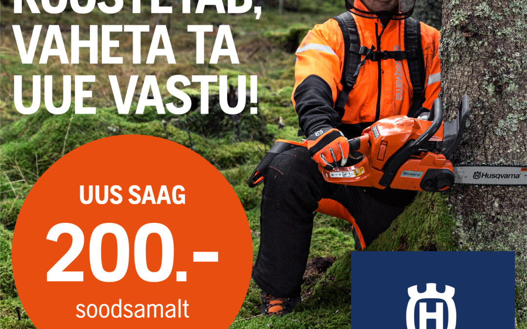 Husqvarna talvekampaania Reginetis