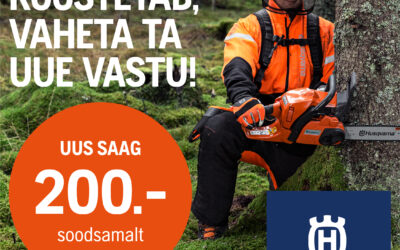 Husqvarna talvekampaania Reginetis