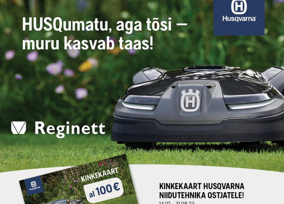 HUSQumatu, AGA TÕSI- muru kasvab taas!