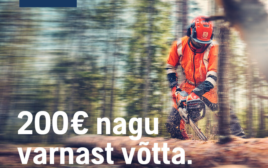 Uus nagu varnast võtta! Husqvarnast.