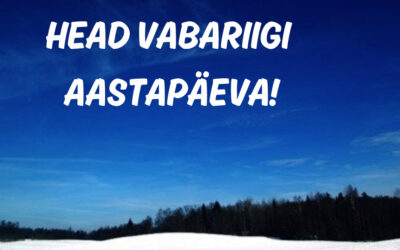 Head vabariigi aastapäeva!🇪🇪