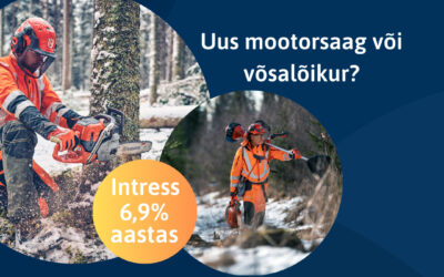 Svea järelmaksu intress nüüd vaid 6,9% aastas!